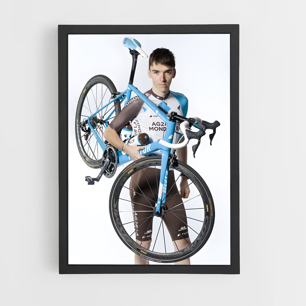 Poster Pédalage Énergique – affiche Cyclisme (vue 2)